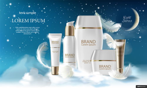 面膜，肌膚的精致呵護(hù) 美妝海報(bào)設(shè)計(jì)中的護(hù)膚哲學(xué)